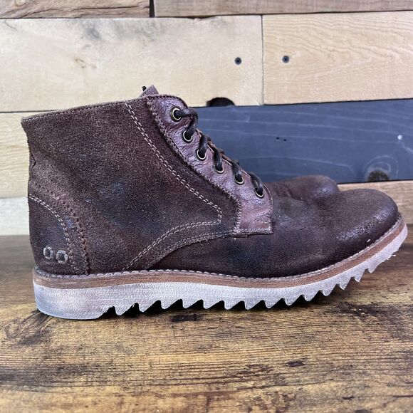 Bed Stu Mens Brown Chukka Work Boots FleshOut Leather 100% Vegetable Tan 9.5 USA main image 15